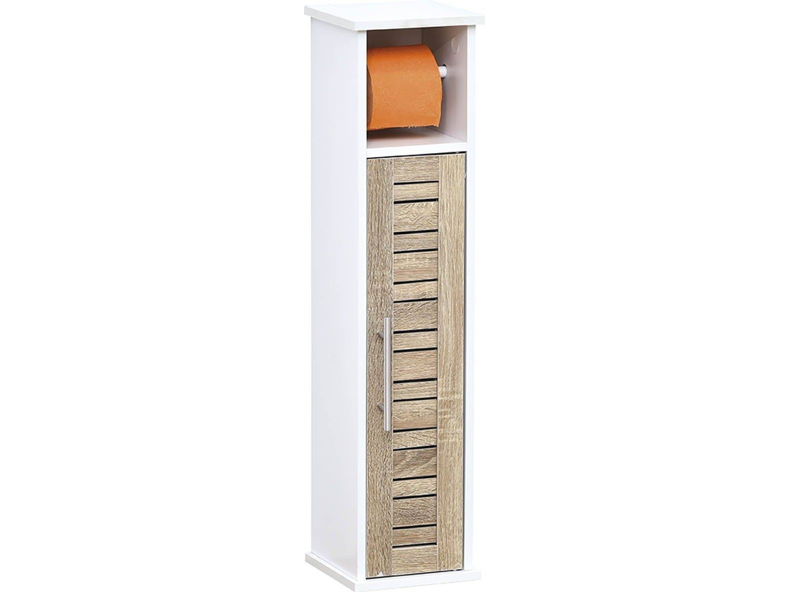 Closet De Portarrolos E Extrator De Papel Higiênico De 1 Porta E 1 Prateleira De Estocolmo TENDANCE