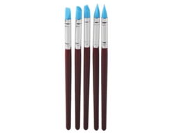 Conjunto de 5 Ferramentas para Escultura em Argila com Ponta de Borracha AQUAFORGE