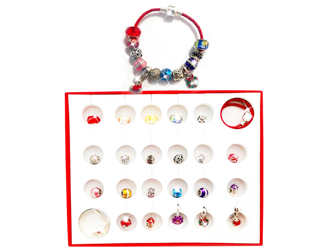 Laxiscreed Pulseira Artesanal Série Natal Para Presente E Decoração Festiva De Natal