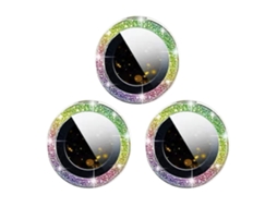 1 Conjunto de Protetor de Lente Resistente a Impactos À Prova de Riscos À Prova de Explosão Protetor de Câmera Móvel-Multicolorido para Iphone13Pro/13