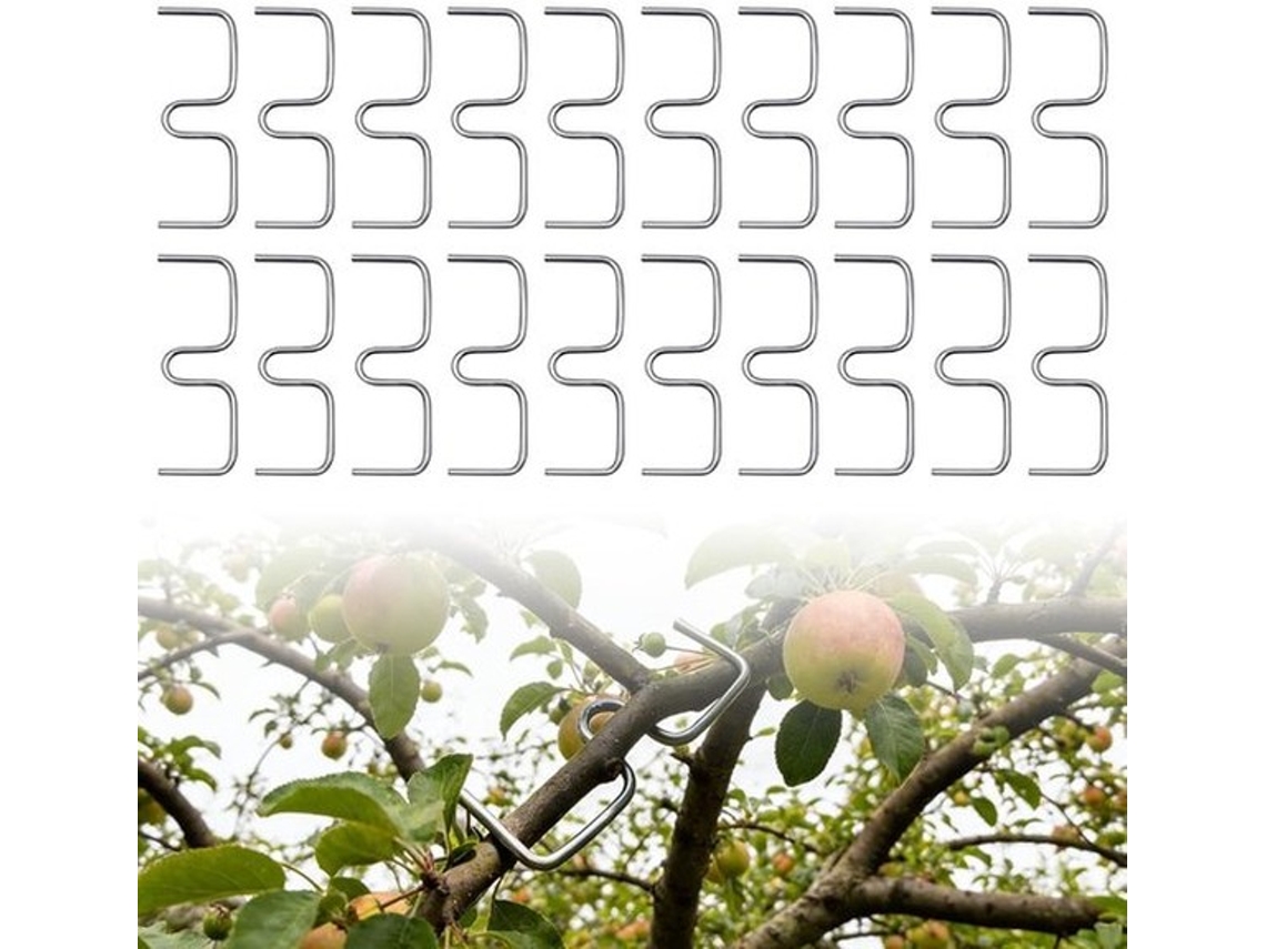 Klemmen 20 Stuks - M-vormige Takspreider - Takkenschakelaar - Metaal - Herbruikbaar - 10 Cm Afmetingen