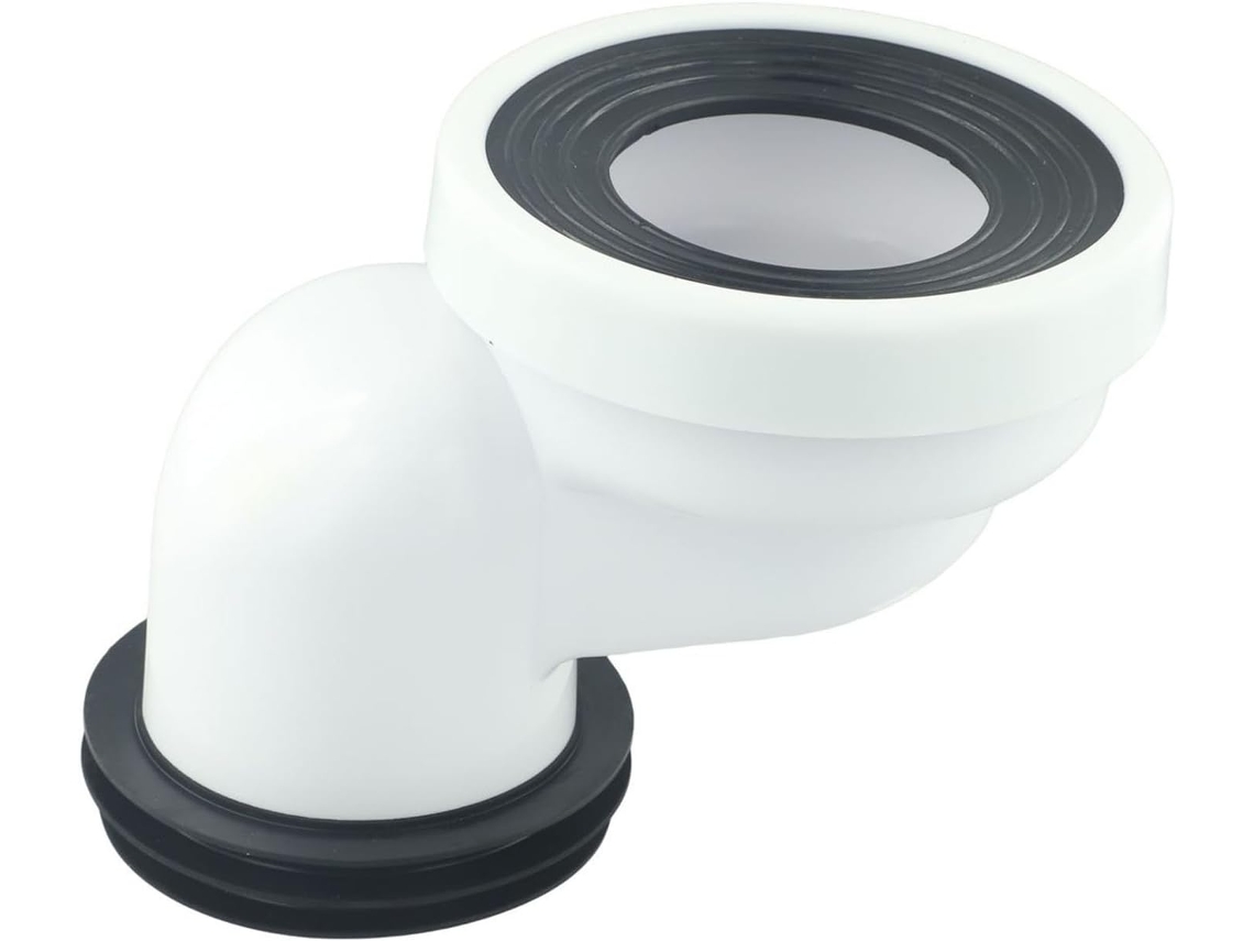 Material Para Encaixe De Bocal De Mangueira De Vaso Sanitário Excêntrico Em Ângulo Reto, Conector