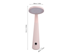 Lâmpada De Mesa Led Laxiscreed Com Bateria Recarregável E Pescoço Ajustável Para Escritório