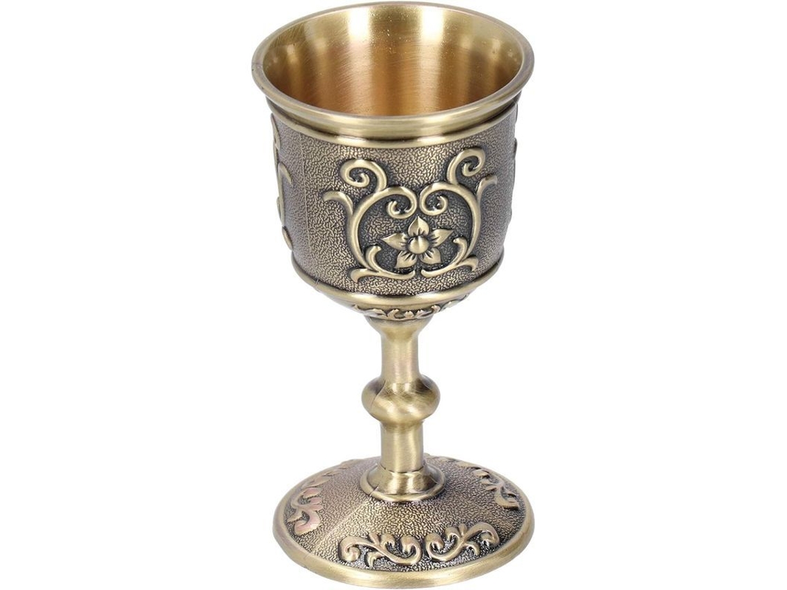 Copa De Bronce Exquisita, Copa De Vinho Decorativa E Prática Para Whisky Com Estilo Medieval, Ideal Para Presentes E Coleções