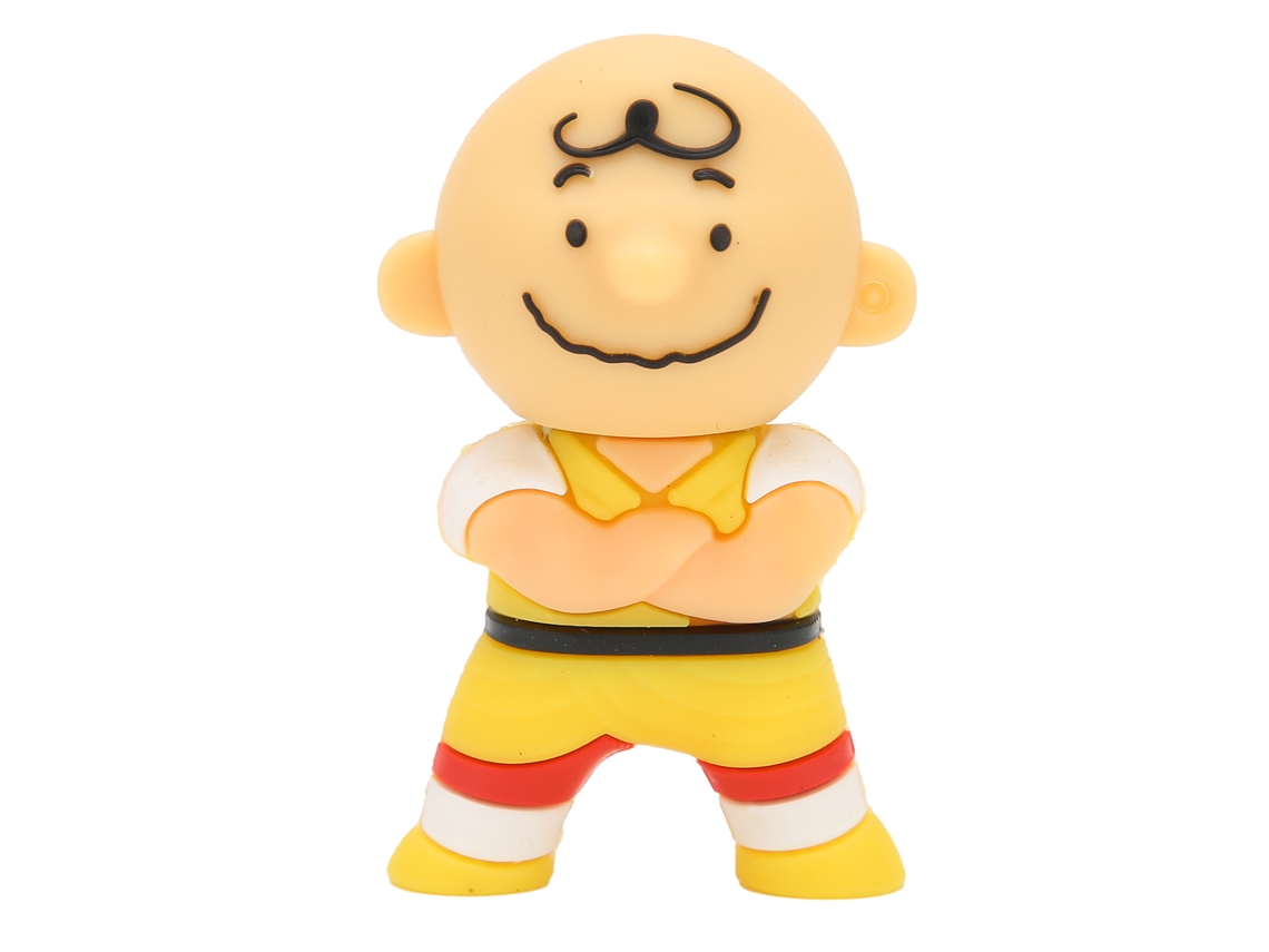 Pen drive USB 2.0 com tema de desenho animado de 128 GB para transferência de dados.