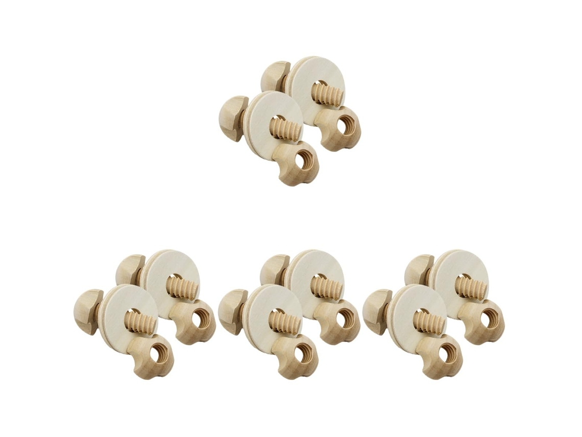 Conjunto De 8 Parafusos Ajustáveis E Removíveis Para Acessórios E Materiais De Brinquedo.
