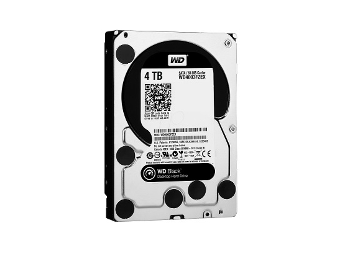 Disco HDD Interno WD WD4003FZEX (4 TB - SATA - 7200 RPM)