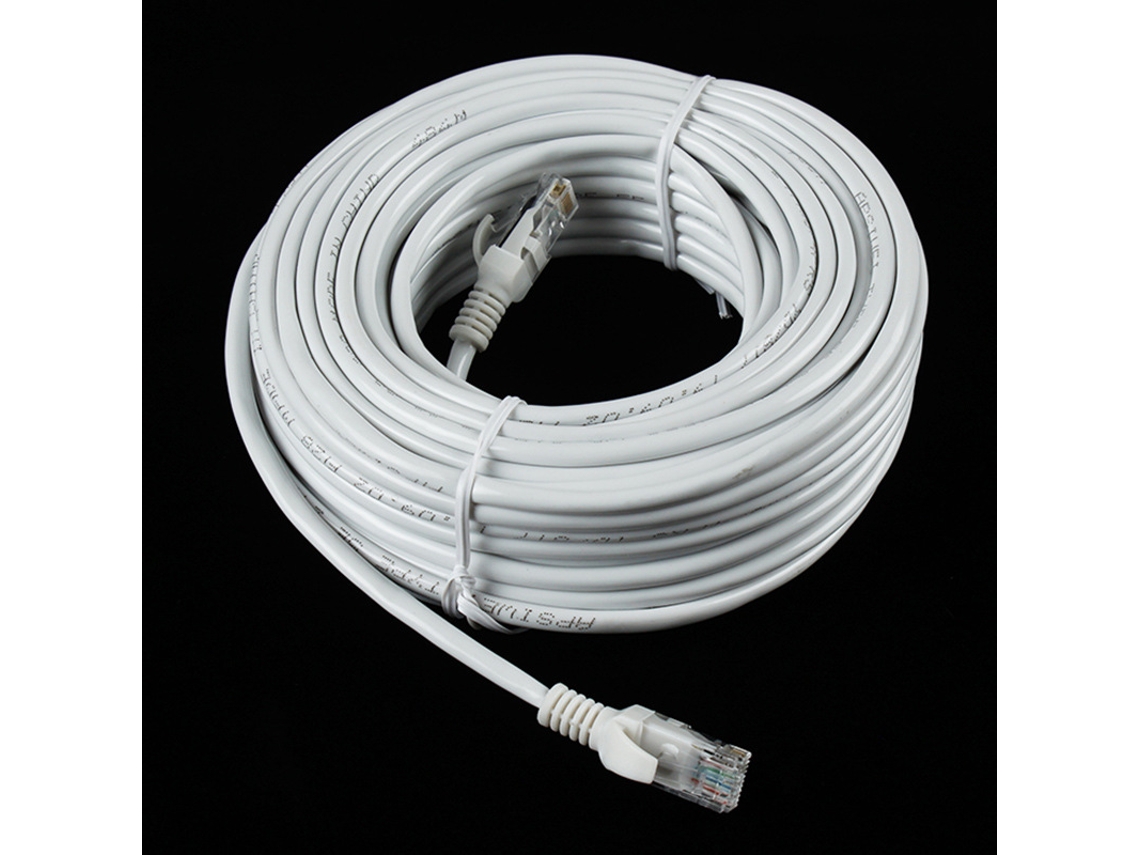 Cabo De Rede  (rj45 - 30 M - Cinzento)*