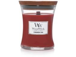 Vela Média Vidro Vermelho Woodwick 92104e
