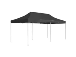 Vidaxl Tenda Dobrável Profissional Para Festas Alumínio 6x3m Antracite