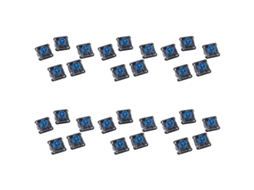 Lurelia 30 Peças De Switches Mecânicos Silenciosos De Baixo Perfil V2 Para Jogos, Compatíveis Com Mini 13, Para Teclados