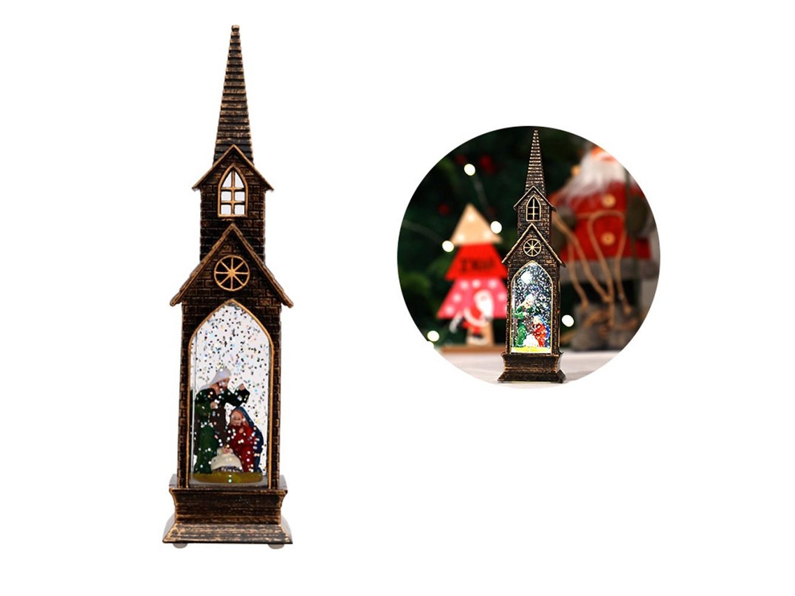 Laxiscreed Lanterna De Natal À Prova De Vento Para Decoração Festiva E Exteriores
