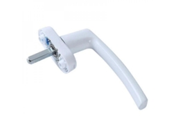 Mango Universal de Alumínio para Janelas de Vidro Duplo com Fecho Branco DRT S/MARCA