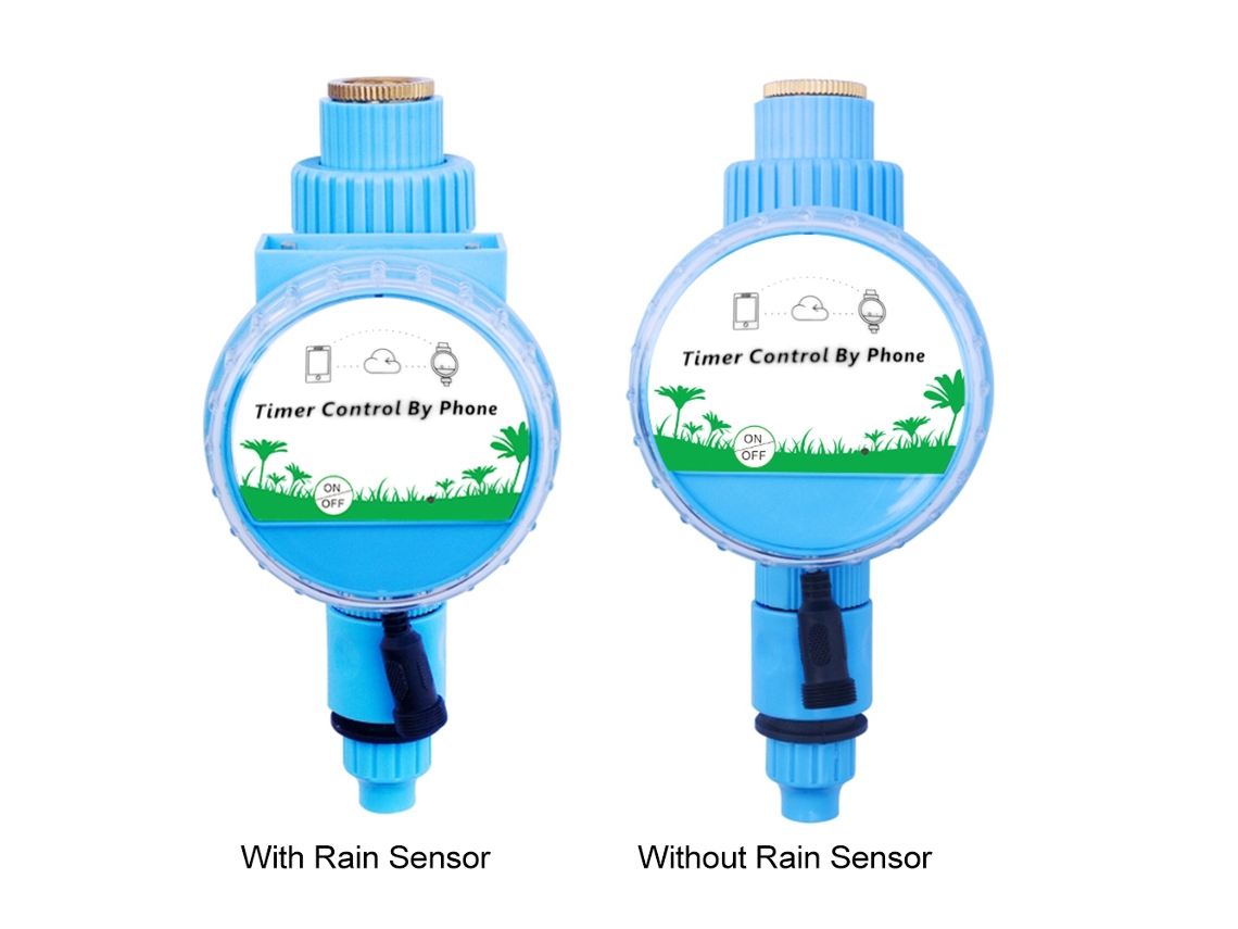 Programador De Irrigação Automática Wifi Com Controle Remoto Via App Jardim Pátio Agricultura