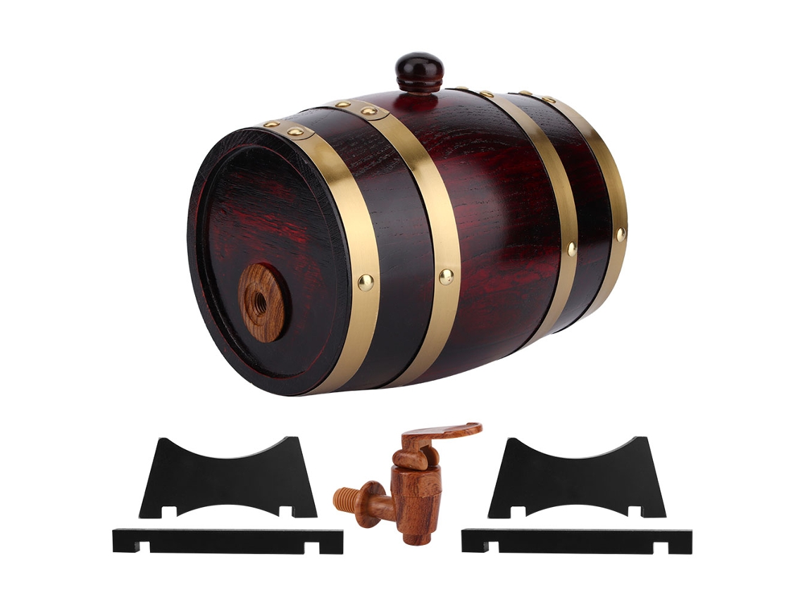 Eyf barril de Vinho de Carvalho Vintage 1.5l Torneira Acessórios de Cervejaria para Casa
