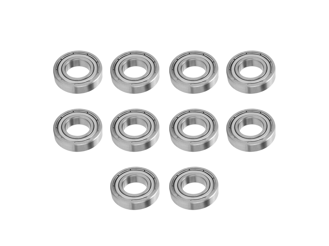 10 Peças De Rolamento Miniatura De Aço Inoxidável S6901zz De Alta Velocidade 12x24x6mm Peças Mecânicas