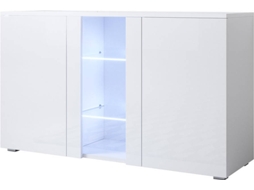 Aparador Luke 1 MÓVEIS BONITOS (Branco - 120x40x72 cm)