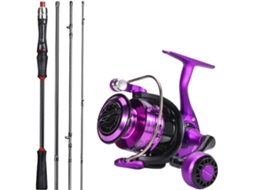 2,1 M 1,8 Vara Pesca Fibra Carbono Iniciantes Experientes