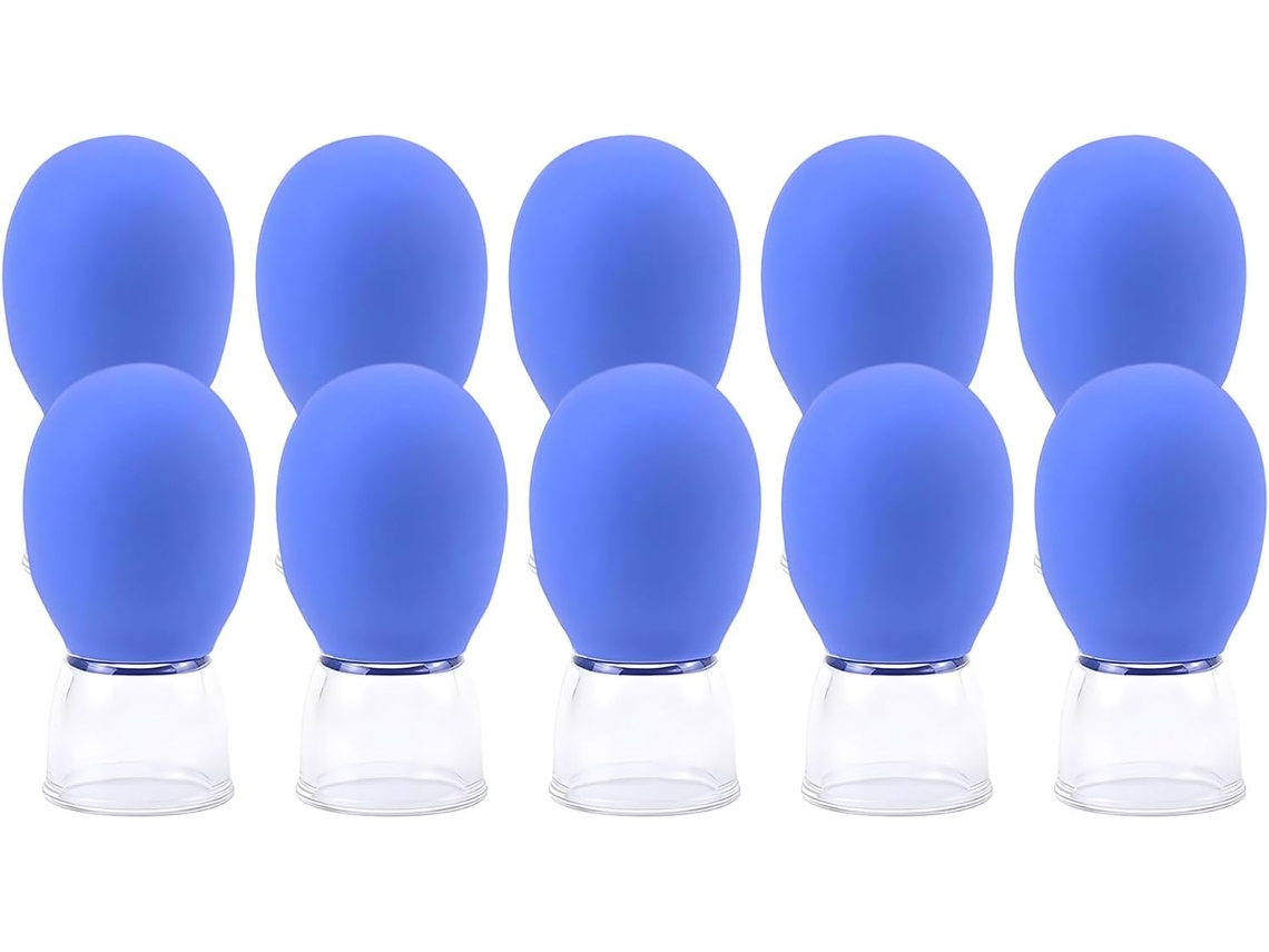 Conjunto de Ventosas de Silicone para Rosto, Pele e Músculos SFUSHOS