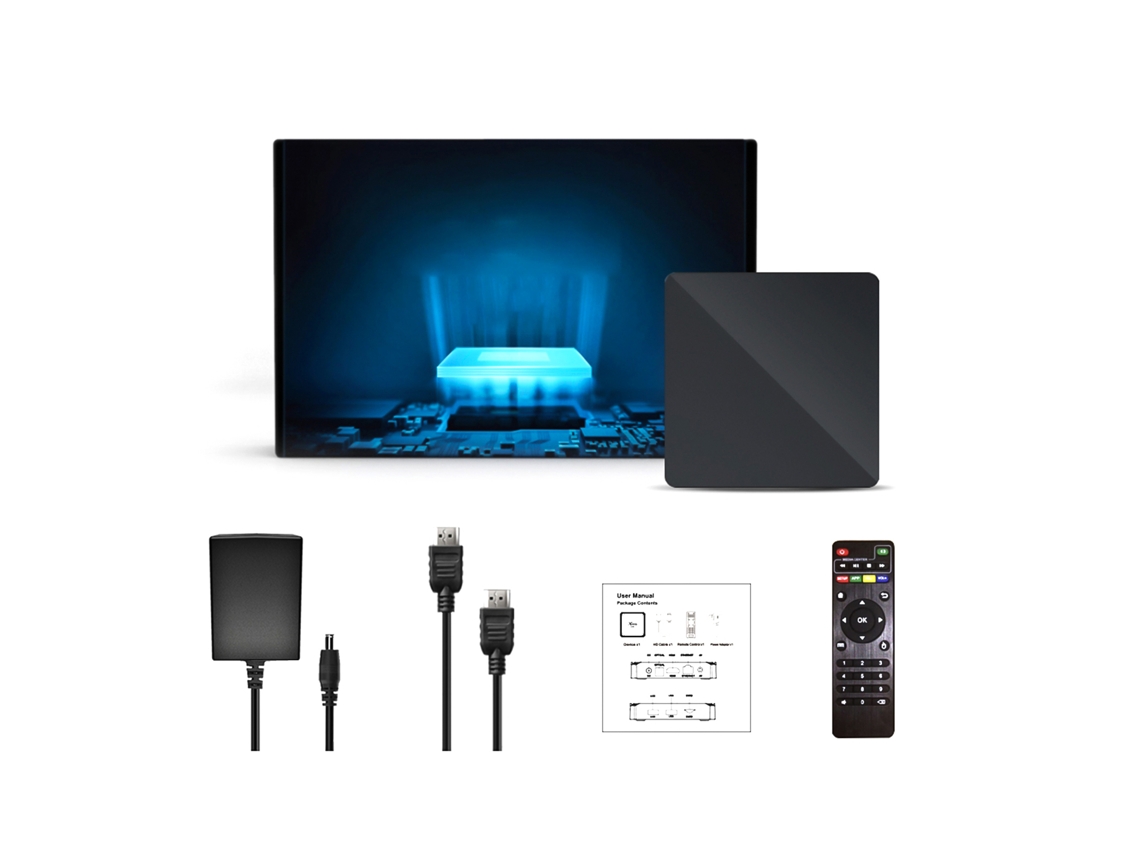 Smart Player EOOCOO (sistema Android 10.0, Reprodução Uhd 4k)