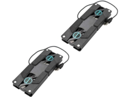 2 Unidades De Cooler Usb Para Laptop Com Duas Ventoinhas Silenciosas.