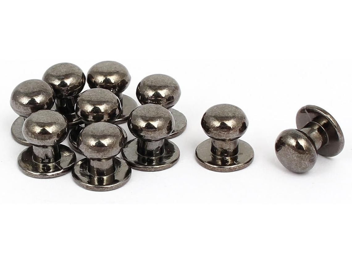 Caixa de Joias, Caixa Presente, Alça Metal, Puxadores, Preto, 12 Mm X 11 10 Peças CHABERLU