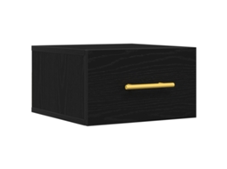 Conjunto 1 Estante De Armazenamento Vidaxl Preto Derivados De Madeira (35 X 35 X 20 Cm)