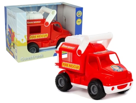 Corpo De Bombeiros Construck Red Polesie 41920 Wader Polesie