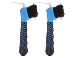 2pcs Escova de Casco de Cavalo, Cabo de Borracha