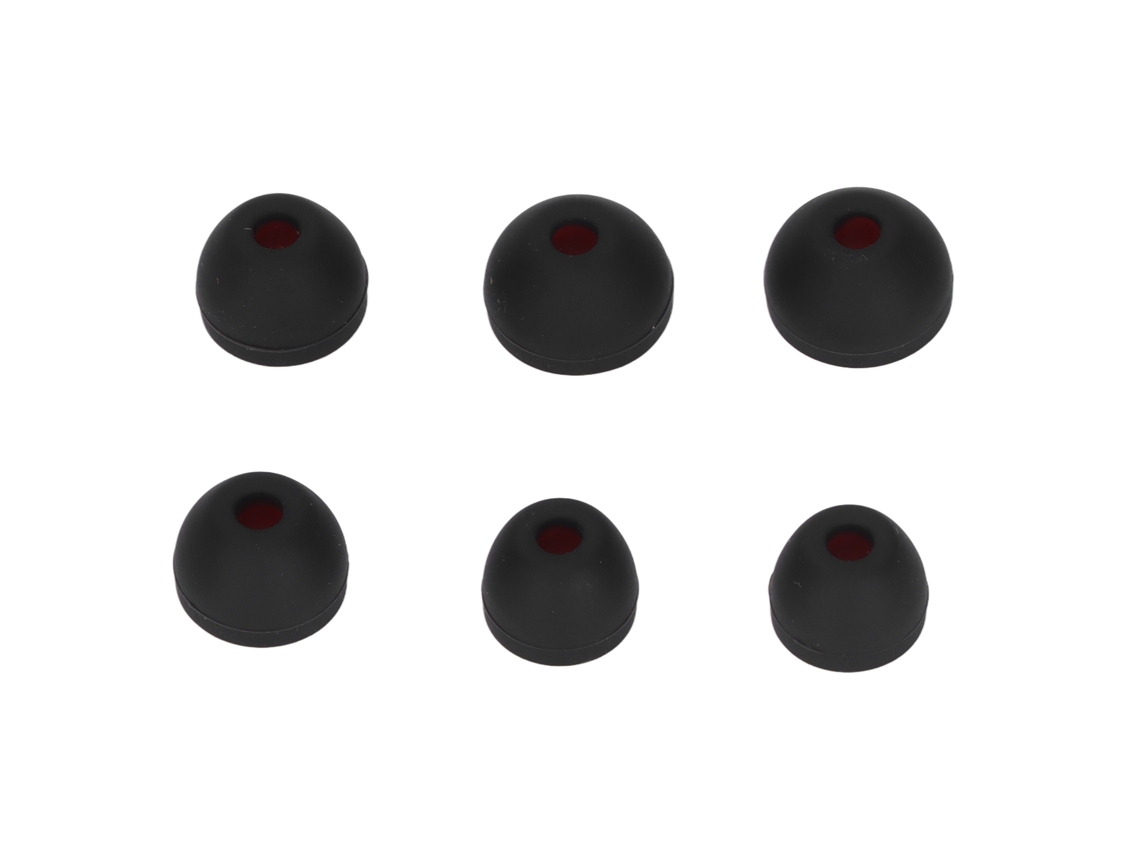 Conchas Auriculares de Substituição 6 Peças nos Tamanhos Pequeno, Médio e Grande EOOCOO (silicone Macio, Redução de Ruído e Isolamento Acústico)