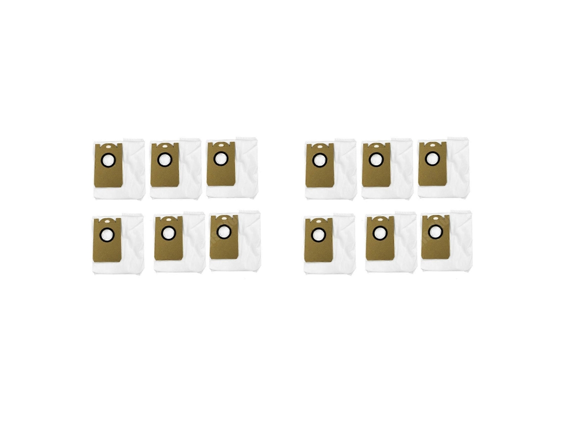 Conjunto De 12 Sacos De Pó Para Aspirador Robô Abir R30 - Peças De Reposição Para Coletor De Pó E Lixo_ptg