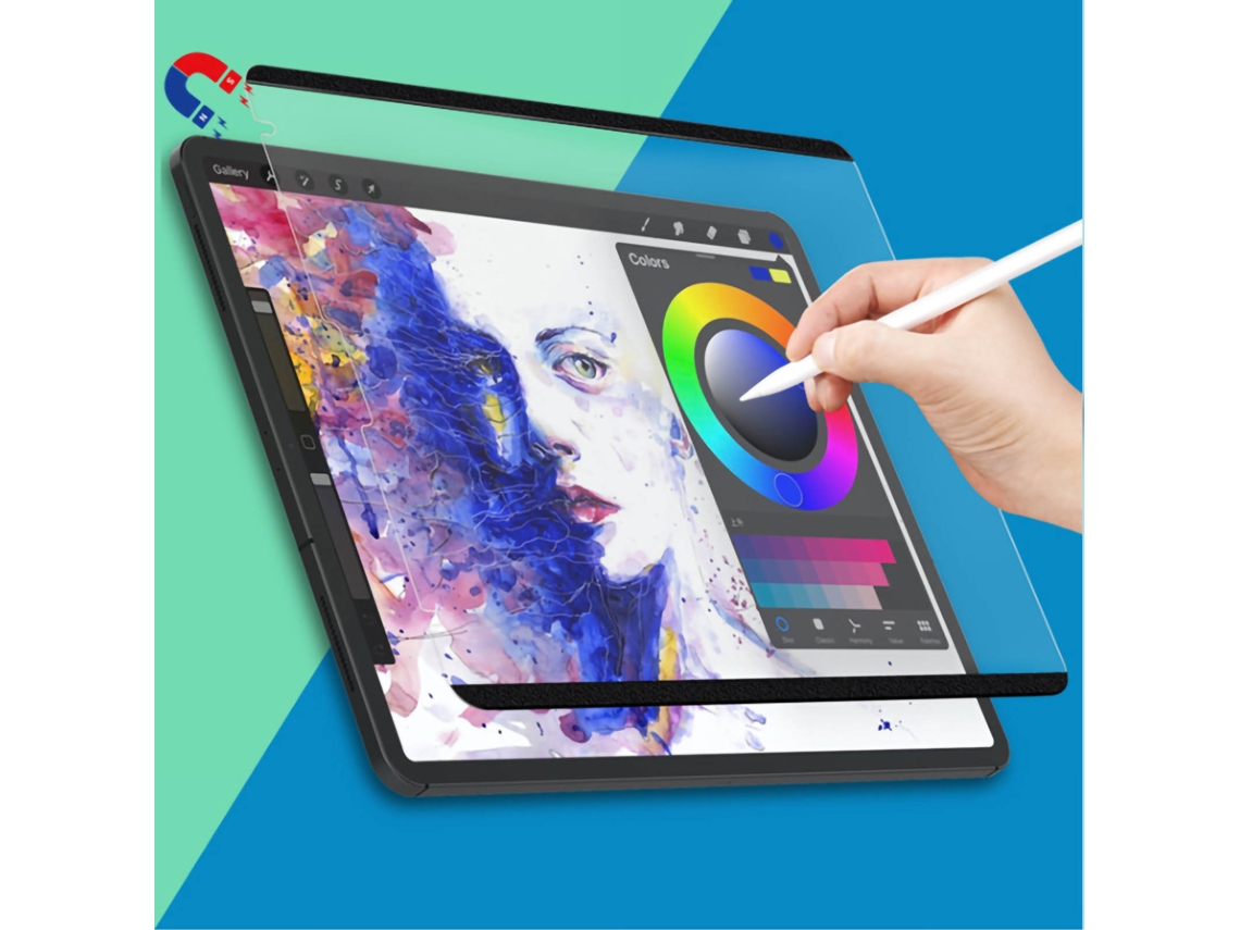 Protetor De Tela Magnético Tipo Papel Para Tablet Filme De Papel Ultra Fino Removível 10.5 Polegadas