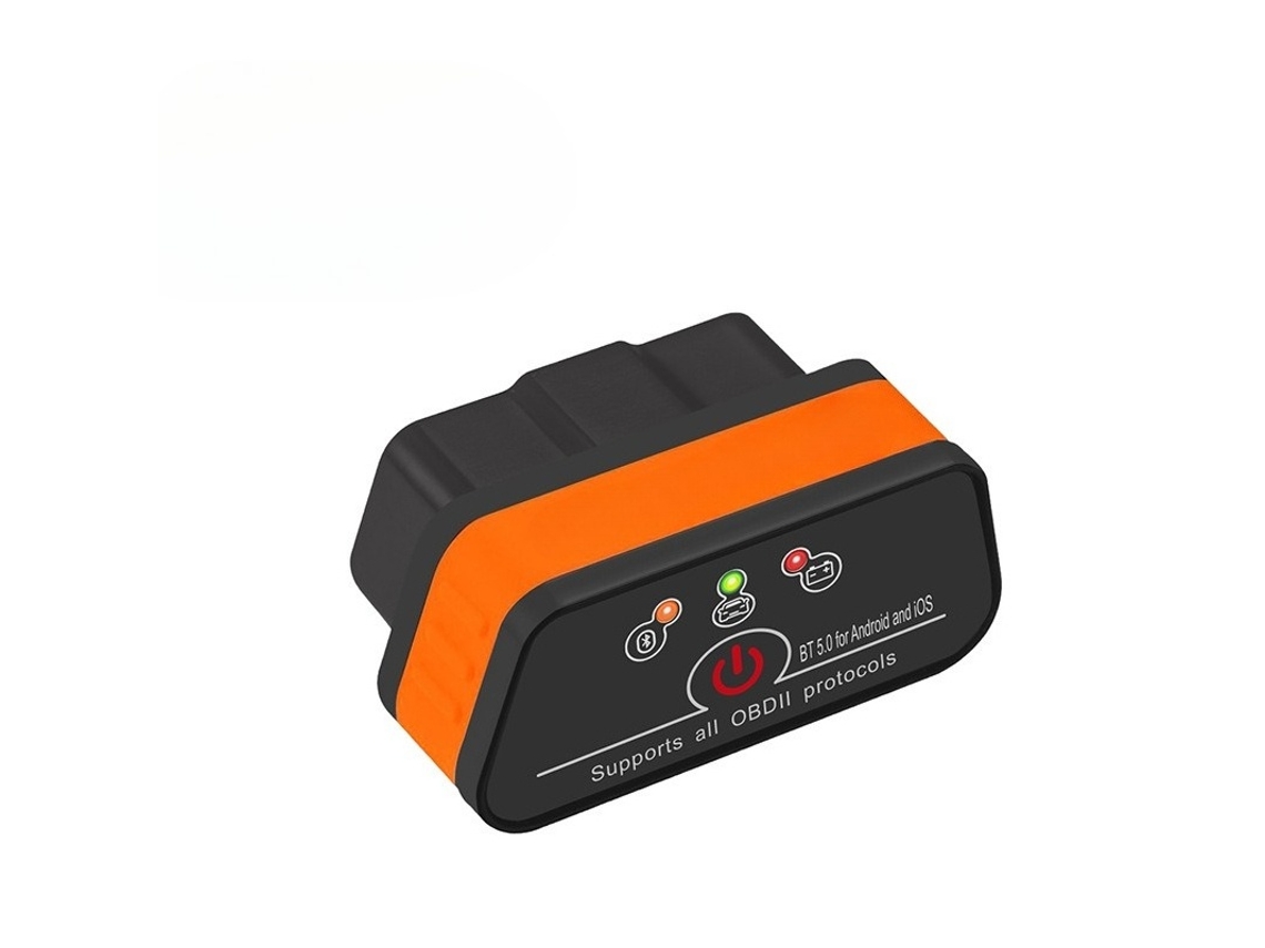 Elysve Adaptador Para Diagnóstico Do Motor, Bluetooth, Icar2 Ble 4.0, Android E Ios, Laranja
