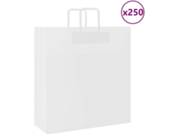 Paper Bag, Paper Bags Vidaxl Branco Papel (45 X 17 X 48 Cm)
