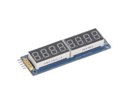 Painel De Display De 8 Dígitos Com Módulo Led Tubo Digital