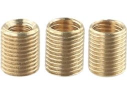 Conjunto De Adaptadores Rosca Em Alumínio Dourado M10 X 1,5 1,25 M8