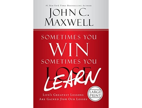 Livro Sometimes You WinSometimes You Learn de John C Maxwell (Inglês - Capa Dura)