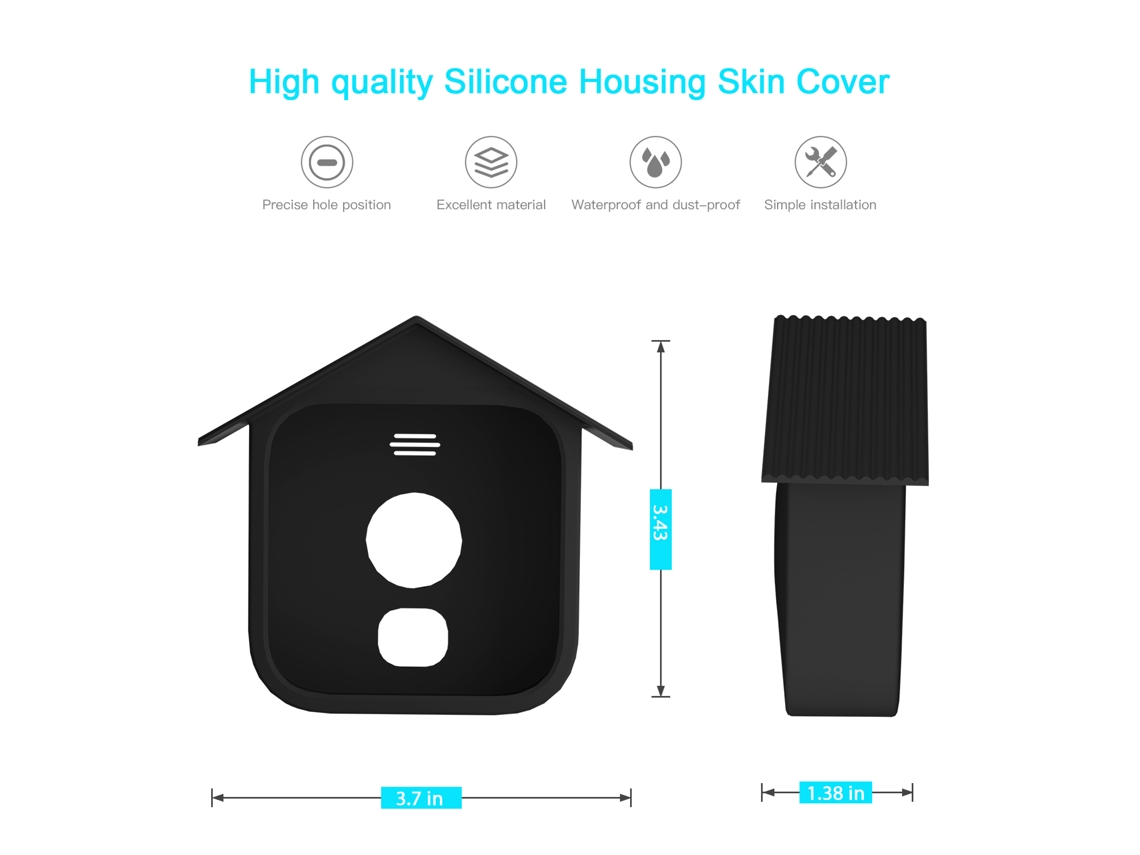 Capa De Silicone Para Câmera De Segurança Blink Outdoor Nova Geração