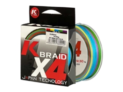 Trançado Kx4 150 M Transparente 0.080 Mmkolpo
