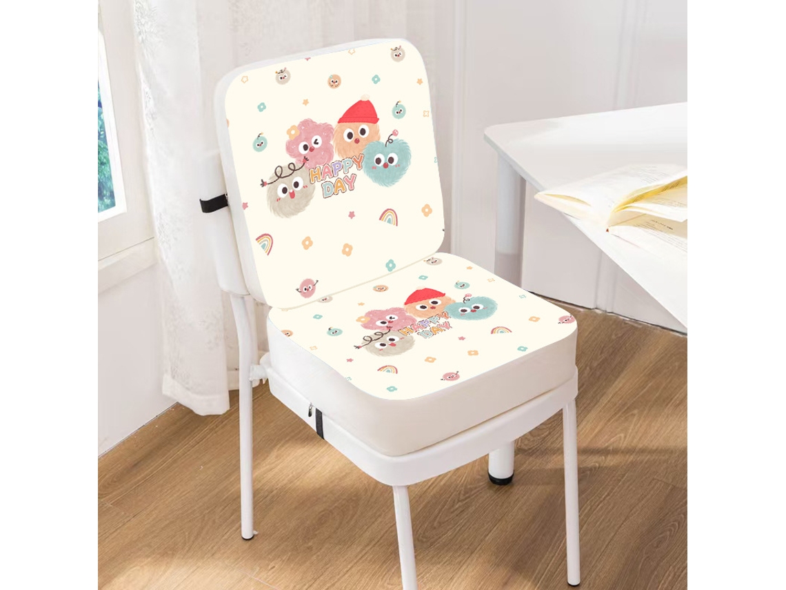Assento Elevatório Almofada Para Bebê Eifson Esponja 5+10cm Removível Com Fixação - Bolinha
