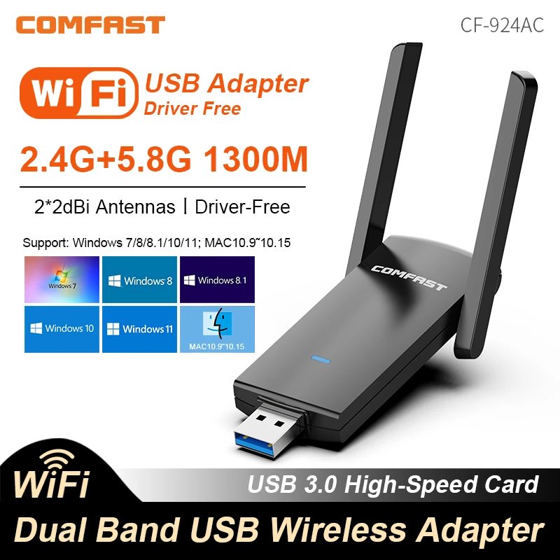 Adaptador/receptor De Rede Sem Fio Usb 2.0 (ax300)