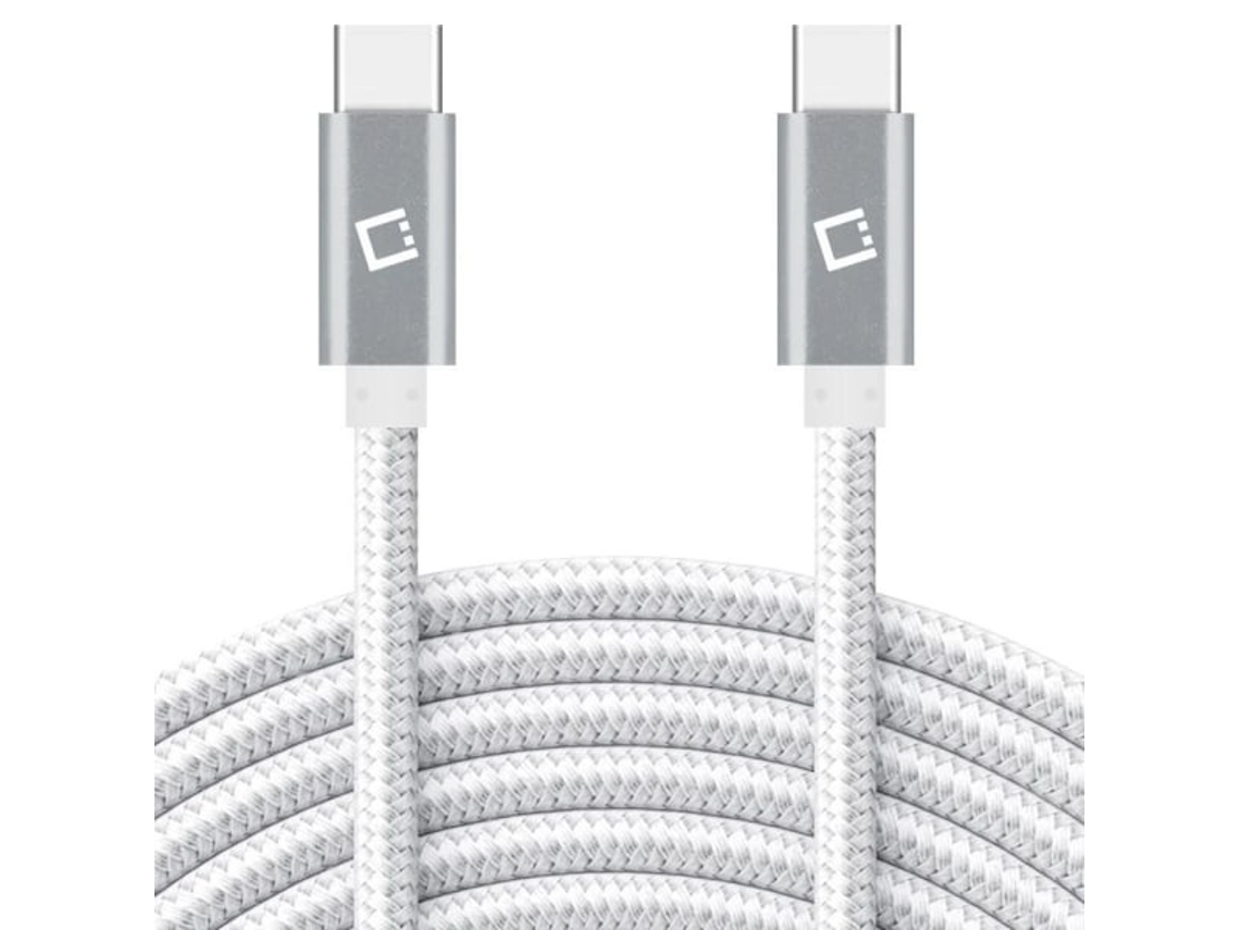 Cabo de Carregamento Usb c Trançado 3 Metros AQUAFORGE (trançado)