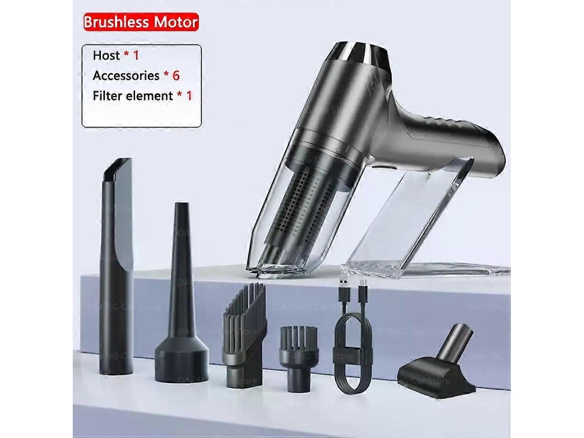 Aspirador De Pó Automotivo Sem Fio 120000pa, Aspirador De Pó Robô Doméstico, Mini Aspirador De Pó, Limpeza De Teclado, Soprador E Aquaforge