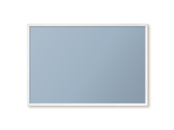 Magnetic Board For Wall Dusty Pink For The Bedroom Espelharte (60x40 Cm)