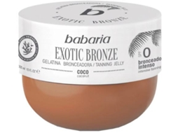 Gelatina Bronzeadora BABARIA Exotic Bronze Côco SPF0 (300 ml)