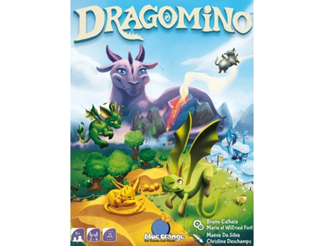 Jogo de Tabuleiro BLUE ORANGE Dragomino (Idade Mínima: 5 -Nível Dificuldade: Baixo)