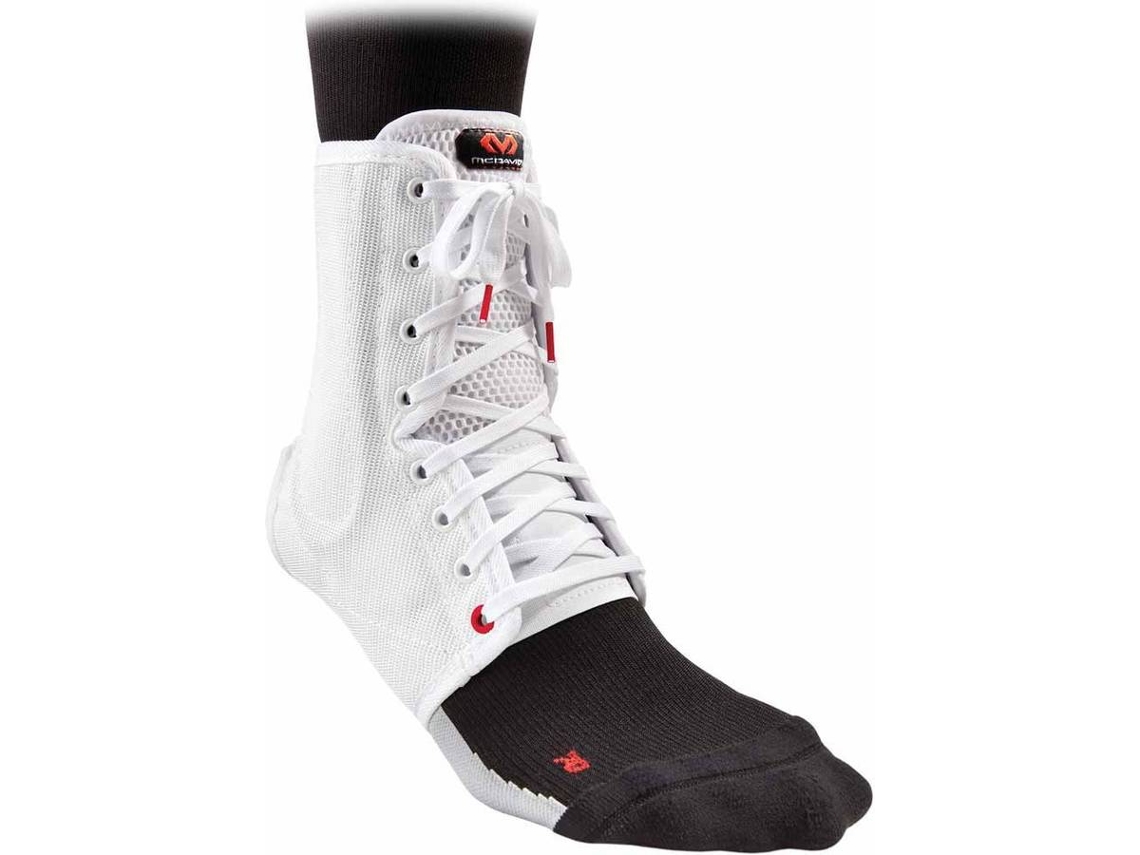 Proteção de Tornozelo MC DAVID Brace/lace-up With Stays Branco (M)