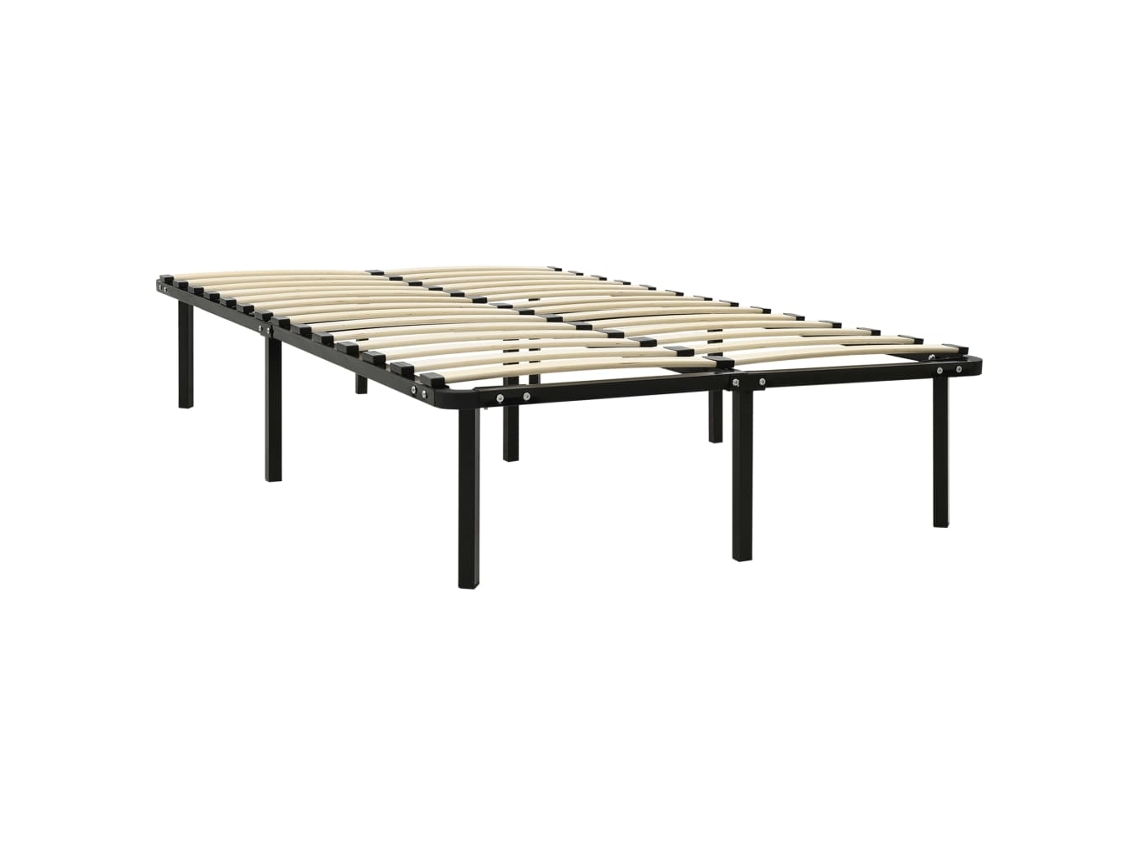 Estrutura de Cama 120x200 Cm Metal Preto MAISON EXCLUSIVE