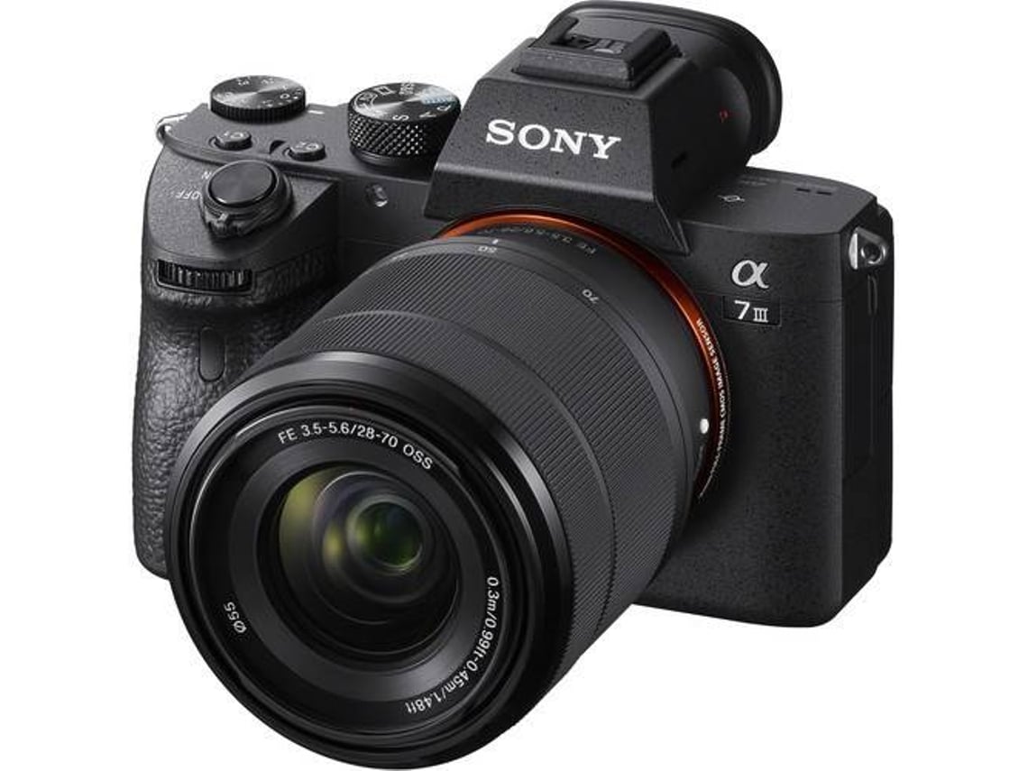 Máquina Fotográfica SONY A7 Mark III+28-70mm  (Full-Frame)