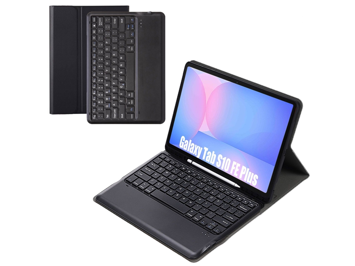 Capa de Teclado Bluetooth XIAOMOYU para Samsung Tab S10+ 12.4 com teclado Bluetooth